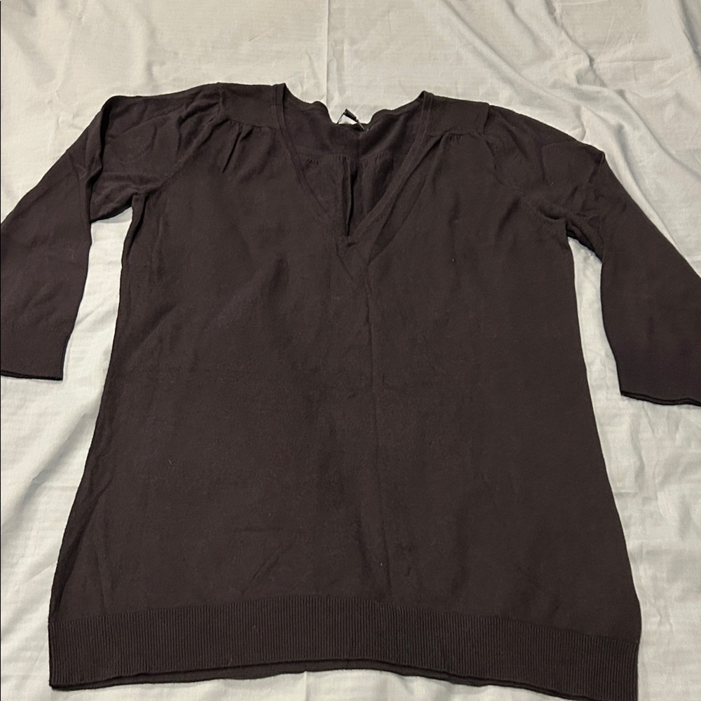 GAP Classic dark navy Knit lightweight sweater L